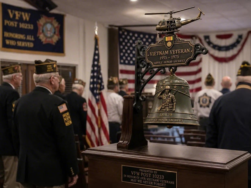 🔔 Last Day Promo: 50% OFF - Veteran Tribute Wall Bell
