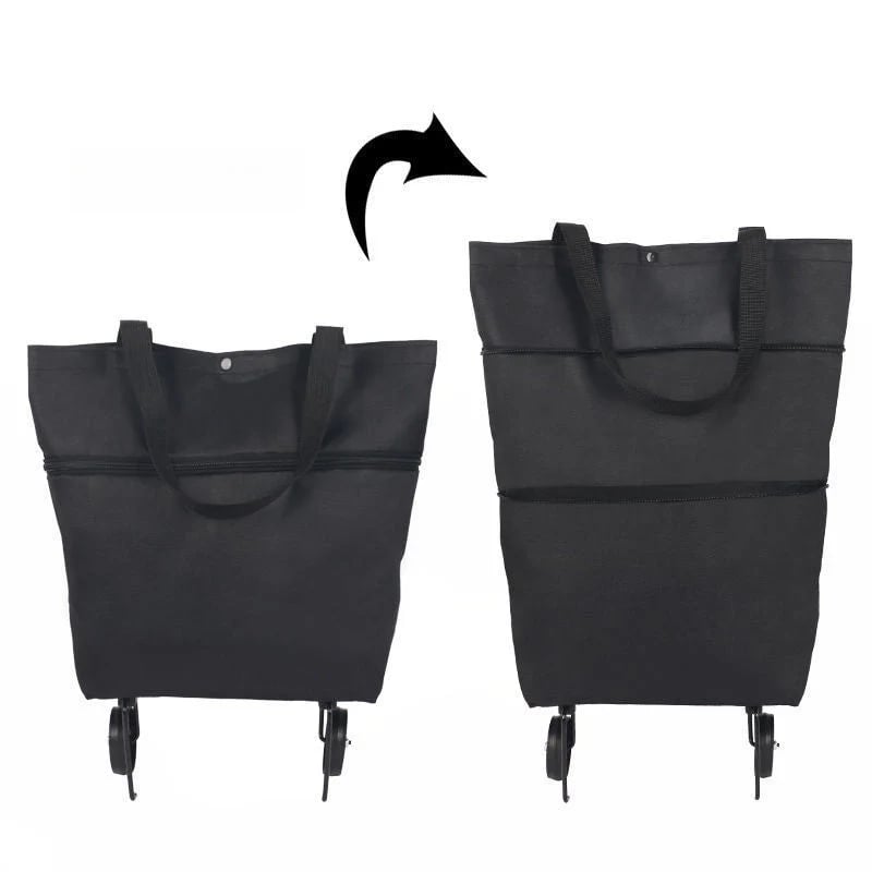 🎁HOT SALE 50% OFF - 🛍️Foldable 2-in-1 Shopping Bag