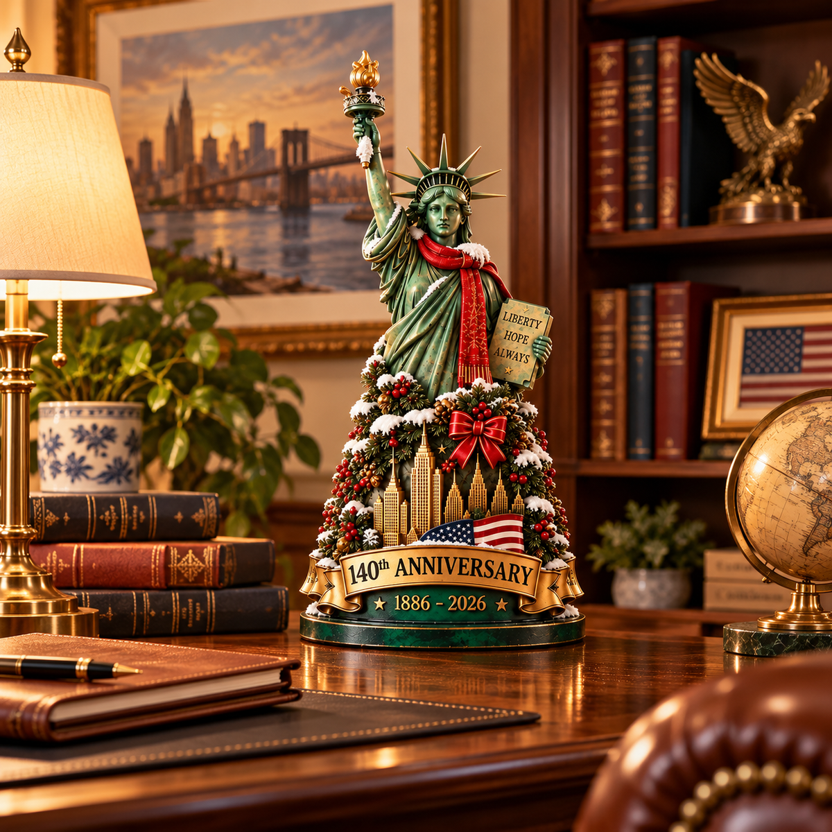 🇺🇸🎄Statue of Liberty 140th Anniversary Christmas Keepsake™ – 1886–2026