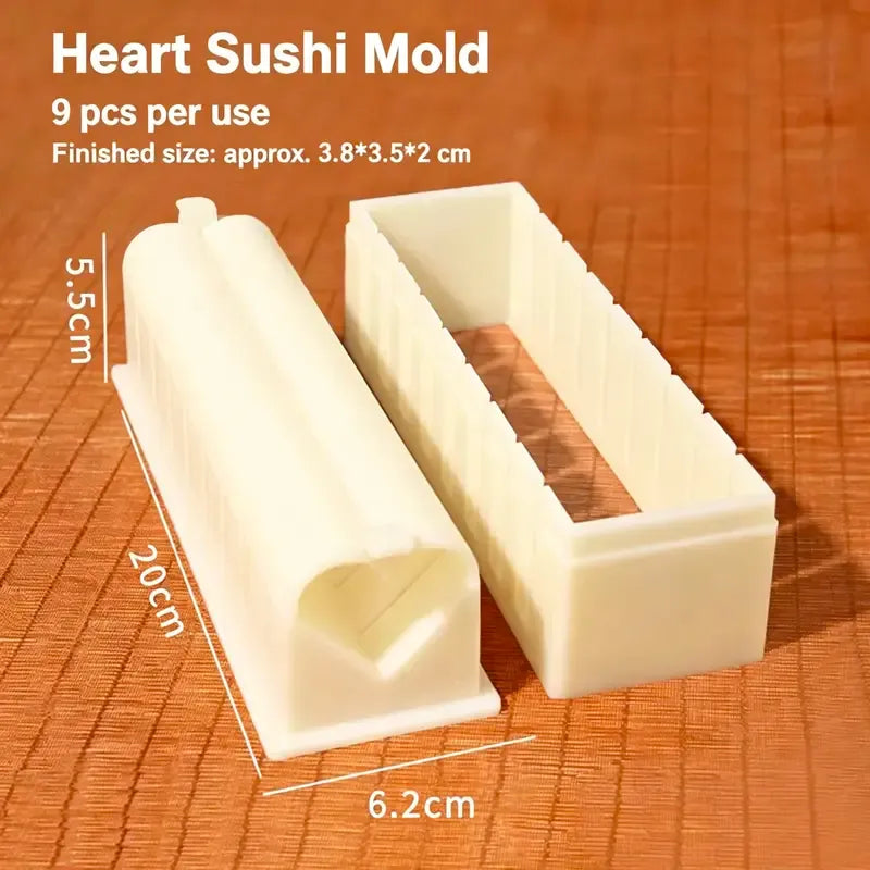 🍣 49% OFF Sushi Maker Mold – Perfect Homemade Rolls Made Easy