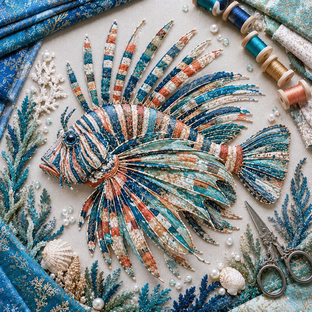 🔥LAST DAY 50% OFF - 🌊Ocean Patchwork DIY Kit
