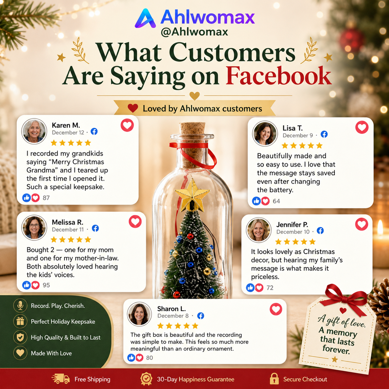 🎁Record Your Voice. Give Them a Memory They Can Keep.⭐