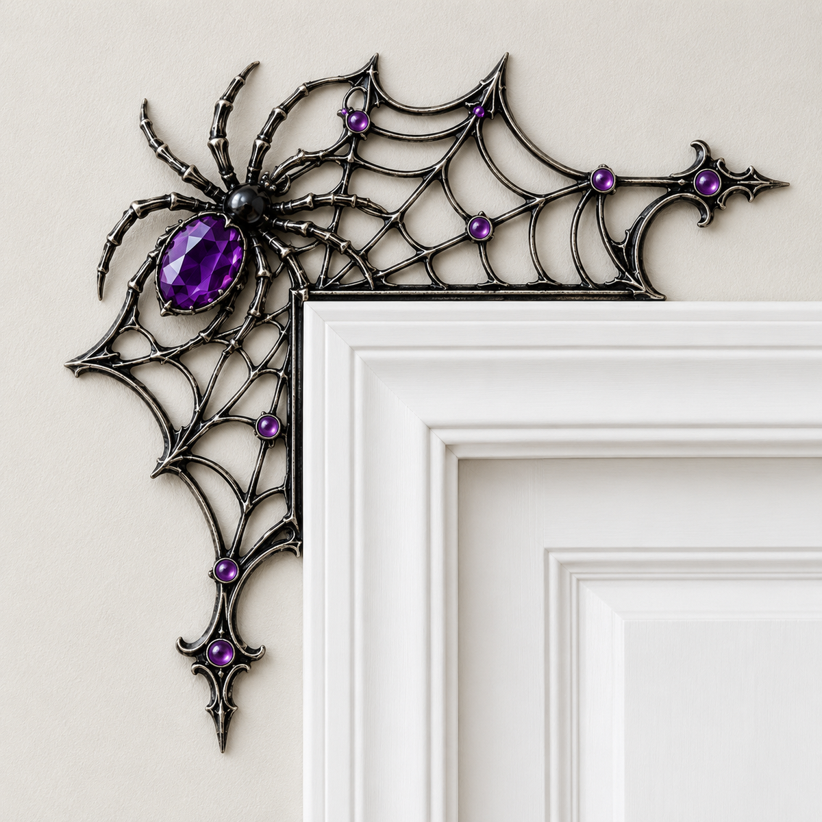 💀 Spooky Reaper Door Frame Corner Decor