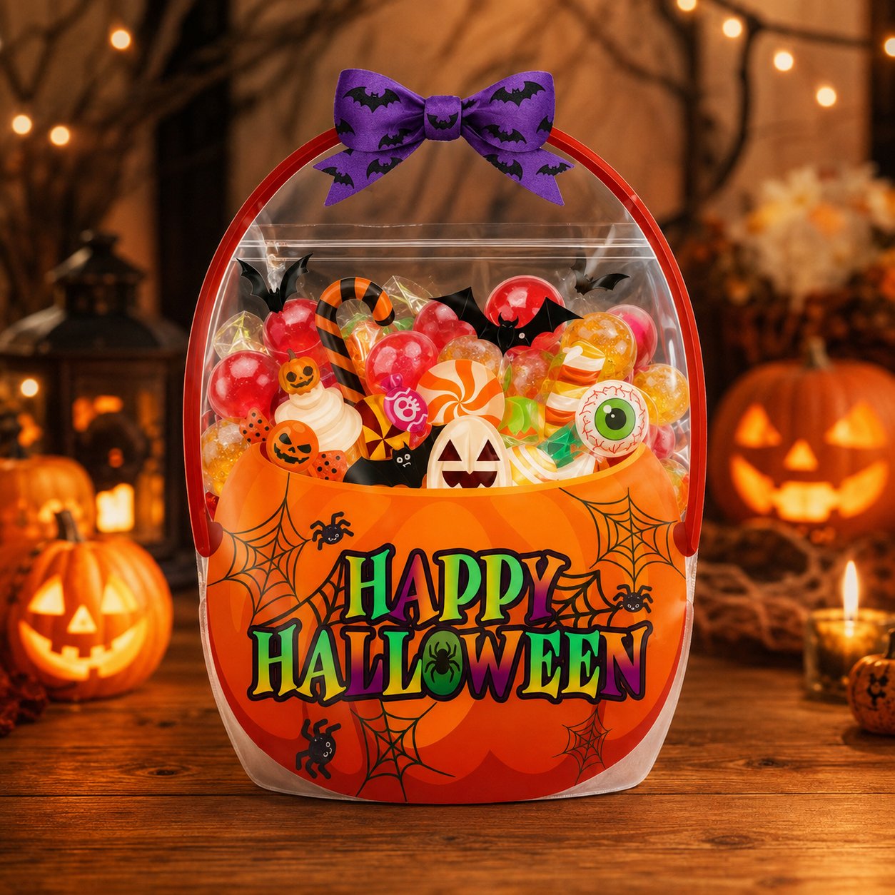 š Halloween Zip-Top Treat Bags