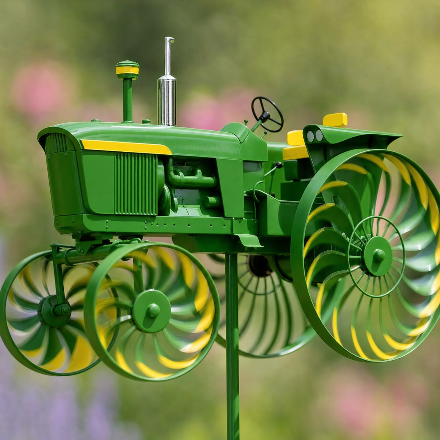 🚜Only Today 60% OFF-Earl's Handmade Tractor Wind Spinner