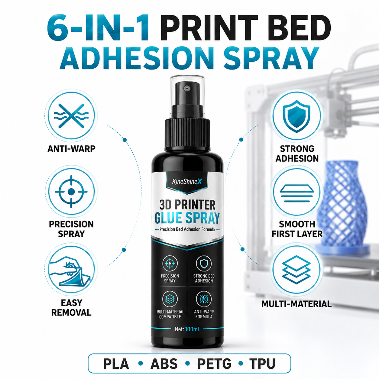 3D Printer Bed Adhesive Spray