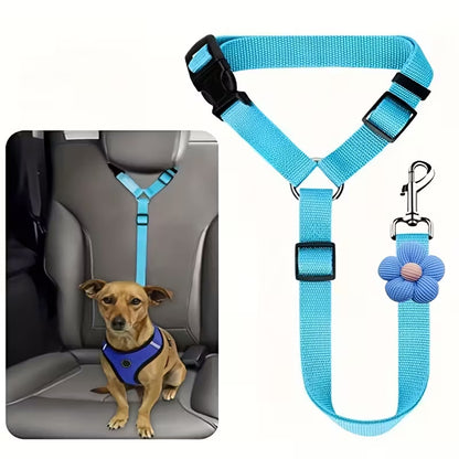 🔥BUY 1 GET 1 FREE 🔥Enjoy Stress-Free Drives with Your Pup: 2-Pack Dog Travel Safety Belts 🐶🚗