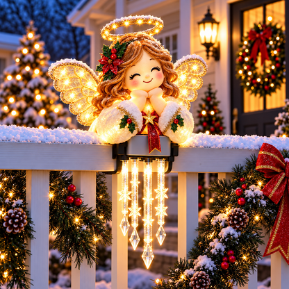 ☃️WinterGlow Snowman Icicle Light Decor