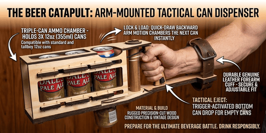 🔥3 in 1 Tactical Beer Catapult
