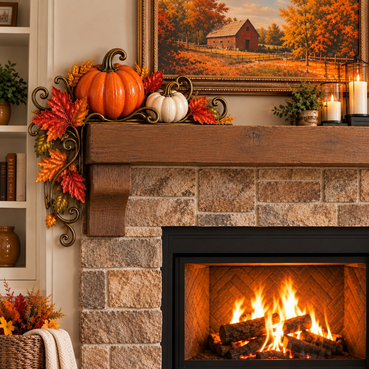 🍁Autumn Cross Door Topper