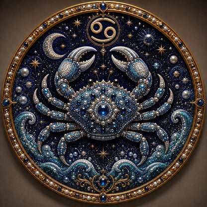 🔥LAST DAY 50% OFF - ♈12 Zodiac Signs Pearl Art Kit — The Perfect Personalized Gift for Astrology Lovers🌙