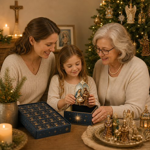 2026 Nativity Story Advent Calendar family keepsake