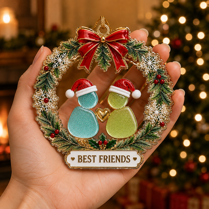 🎄BEST FRIENDS Christmas Ornament