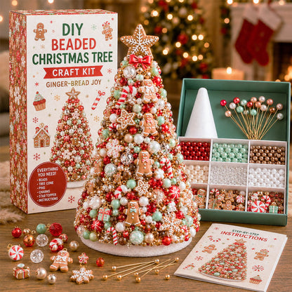 🔥Last Day 49% OFF - 🎄✨ DIY Beaded Christmas Tree Craft Kit(📦Buy 3 Free Shipping)