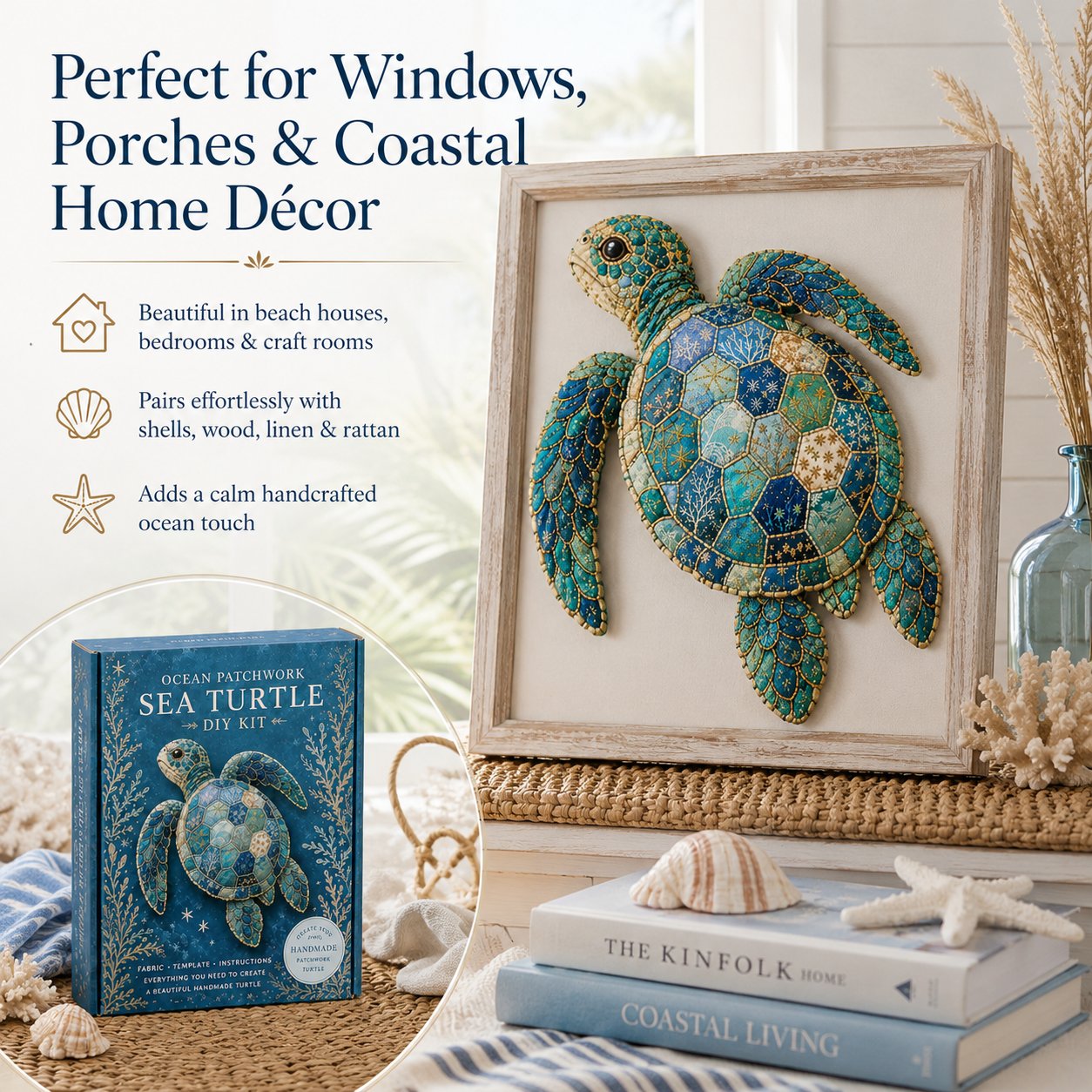 🔥LAST DAY 50% OFF - 🌊Ocean Patchwork DIY Kit