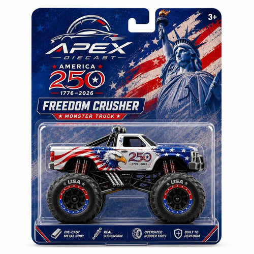 Freedom Crusher 250th Anniversary Die-Cast Monster Truck