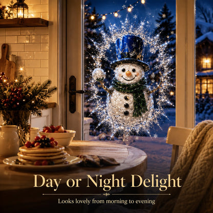 🔥Last Day 50% OFF - 🎅 2026 Christmas Window Decals – 3D Crack Glass Holiday Decorations for a Magical Winter Wonderland