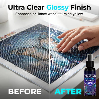 💎🌟Diamond art sealer – locks beads, glossy finish, dries fast & lasts.