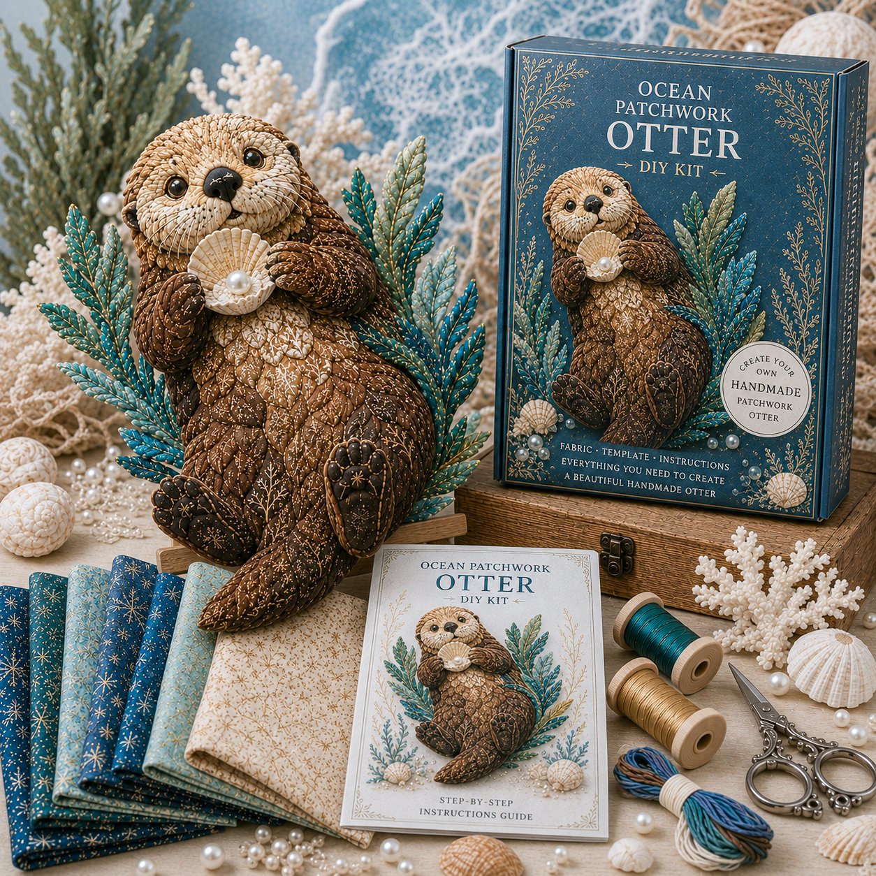 🔥LAST DAY 50% OFF - 🌊Ocean Patchwork DIY Kit