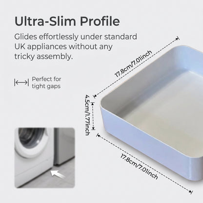 ✨🧺Keep Utility Room Floors Drier On Laundry Days - Washing Machine Drip & Drainage Tray💧