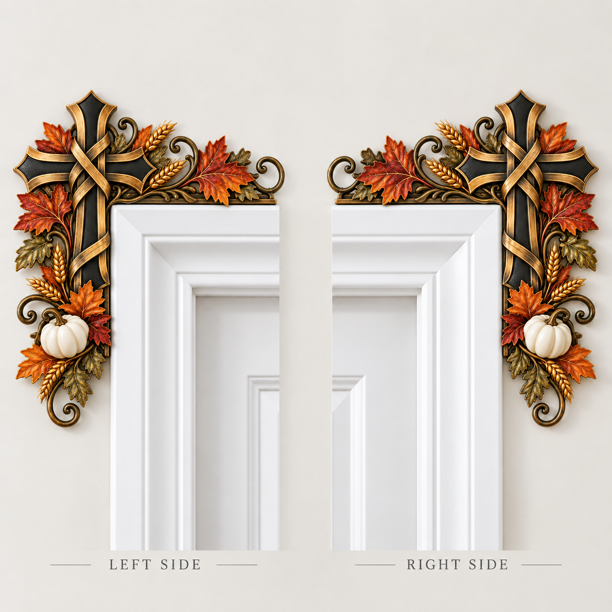🍁Autumn Cross Door Topper