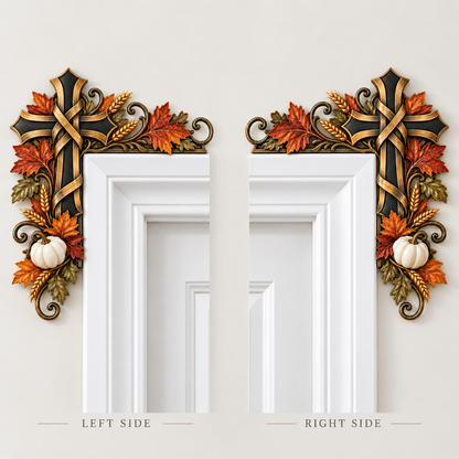 🍁Autumn Cross Door Topper