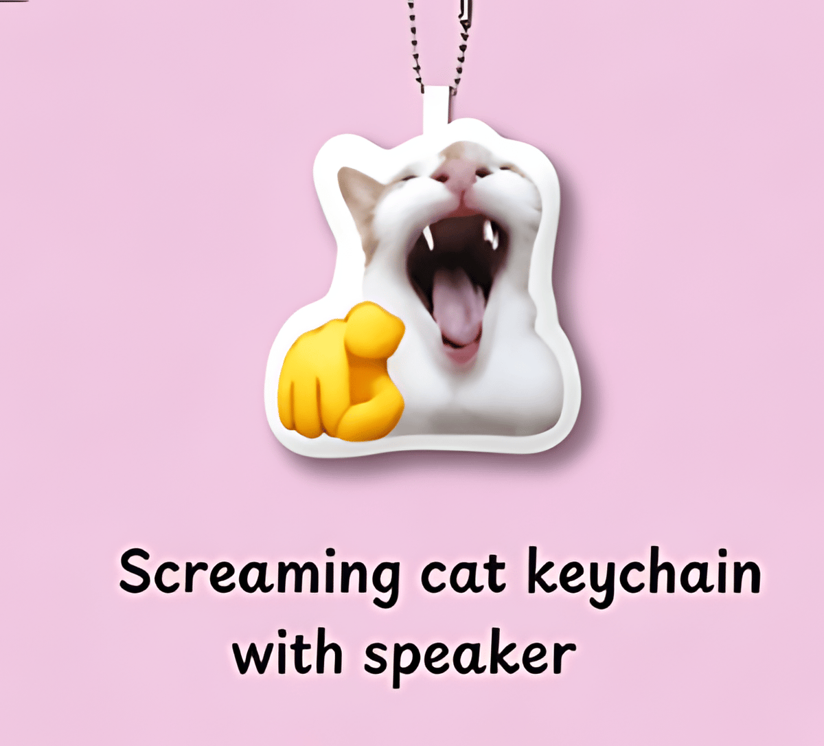 Rechargeable Meme Sound Keychain