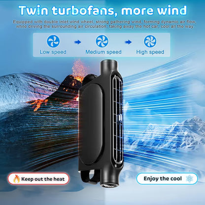 🔥Rechargeable Car Seat Cooling Fans