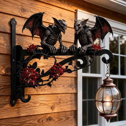 🔥HOT SALE🔥Halloween Decorative Wall Hook - Spooky Outdoor Metal Hanger For Porch & Garden Decor