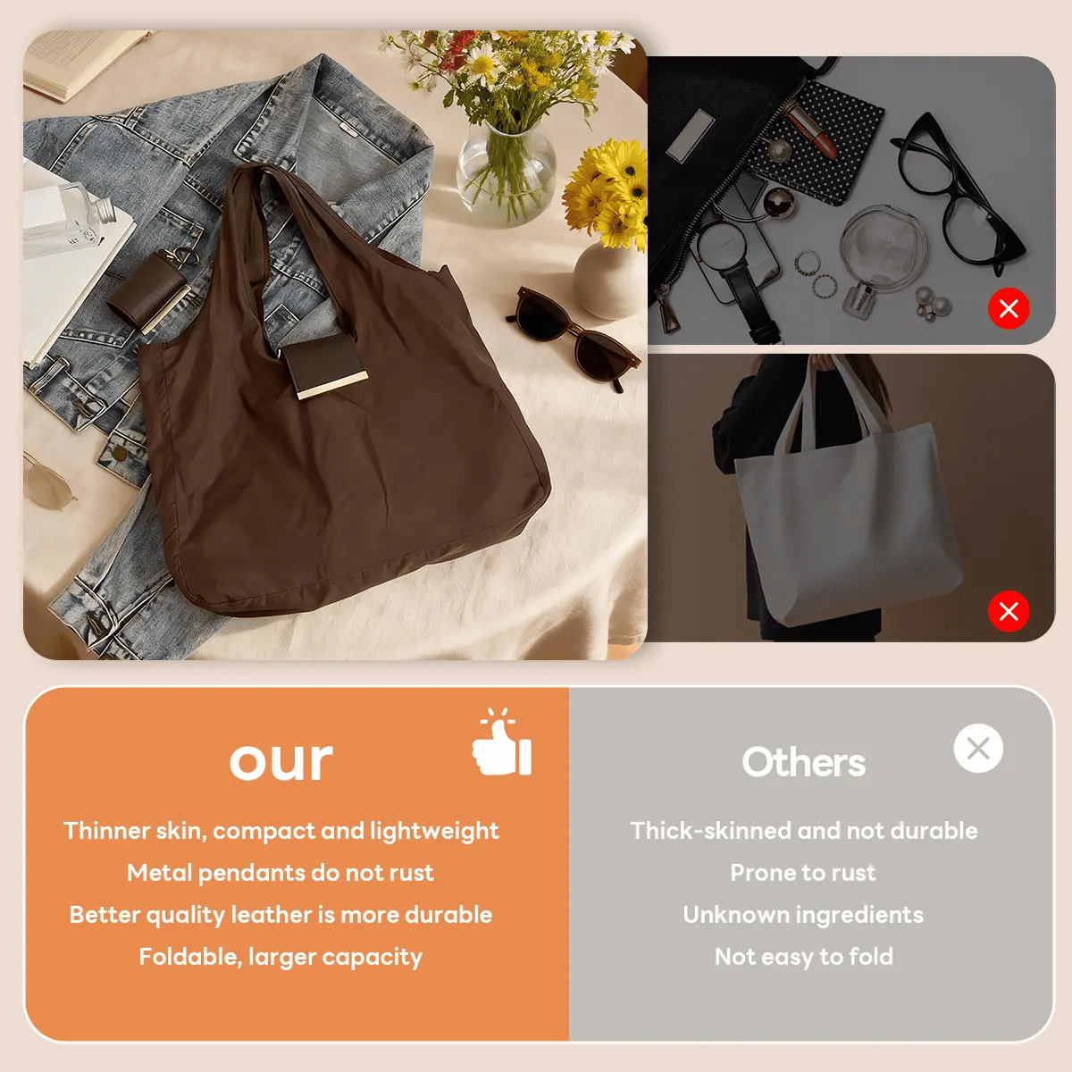 💖Hot 50% OFF🌹Eversocute - The Keychain That Turns Into a Bag | Your Go‑To Reusable Everyday Carry‑All