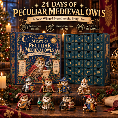 🐈🏰 24 Days of Ugly Medieval Cats – Hilariously Weird Cat Advent Calendar 2026