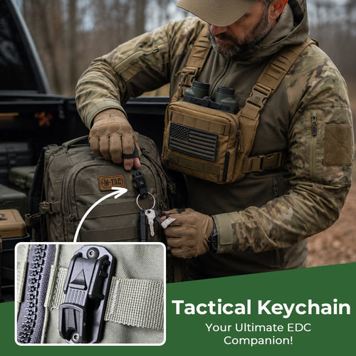 🔥Last Day 50% OFF — Tactical Keychain for Everyday Carry