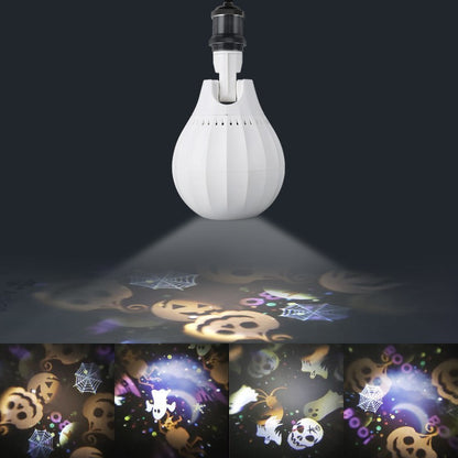 💡Rotating Christmas Projector Bulb | 16 Patterns