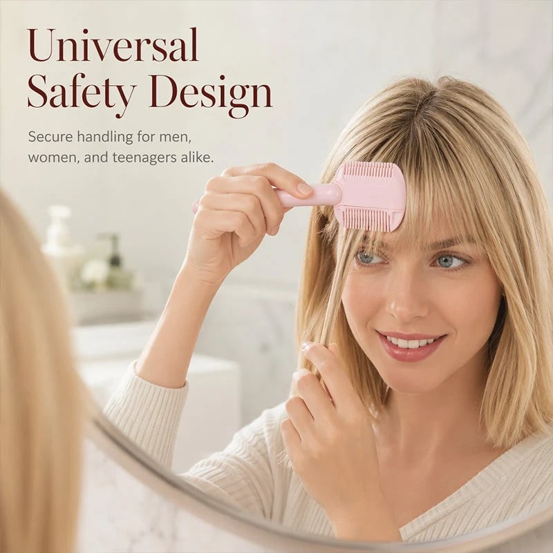 📢📢49% OFF !! Buy 2 Get 1 Free⏰DIY Hair Thinning Comb – Adjustable Blade & Beginner-Friendly Design