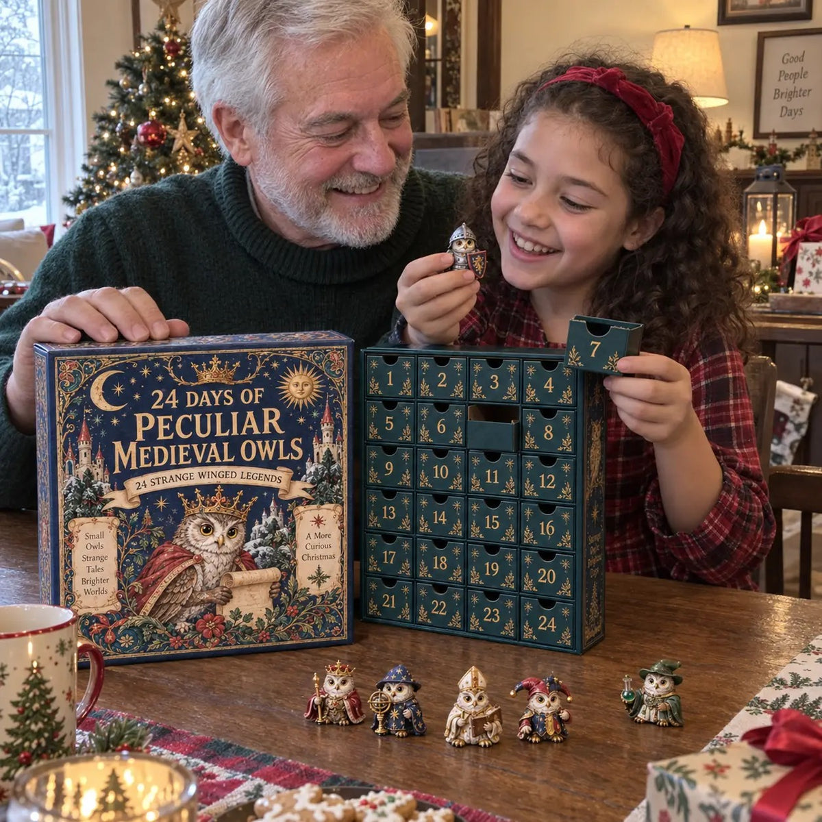 🎄📅24 Days of Peculiar Medieval Owls🦉