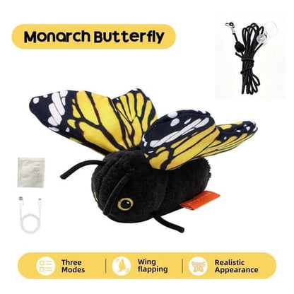 🎁2026 New Arrivals 49% OFF💥Smart Sensing Flapping Butterfly Toy for Cats – Auto-Motion Activation, Realistic Flutter & Endless Play 🦋