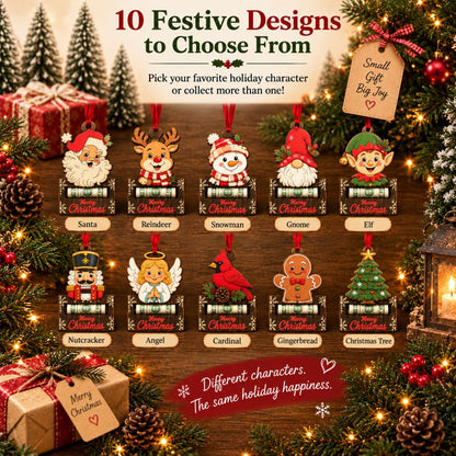 🎄 Wooden Christmas Cash Gift Keepsake Ornament™