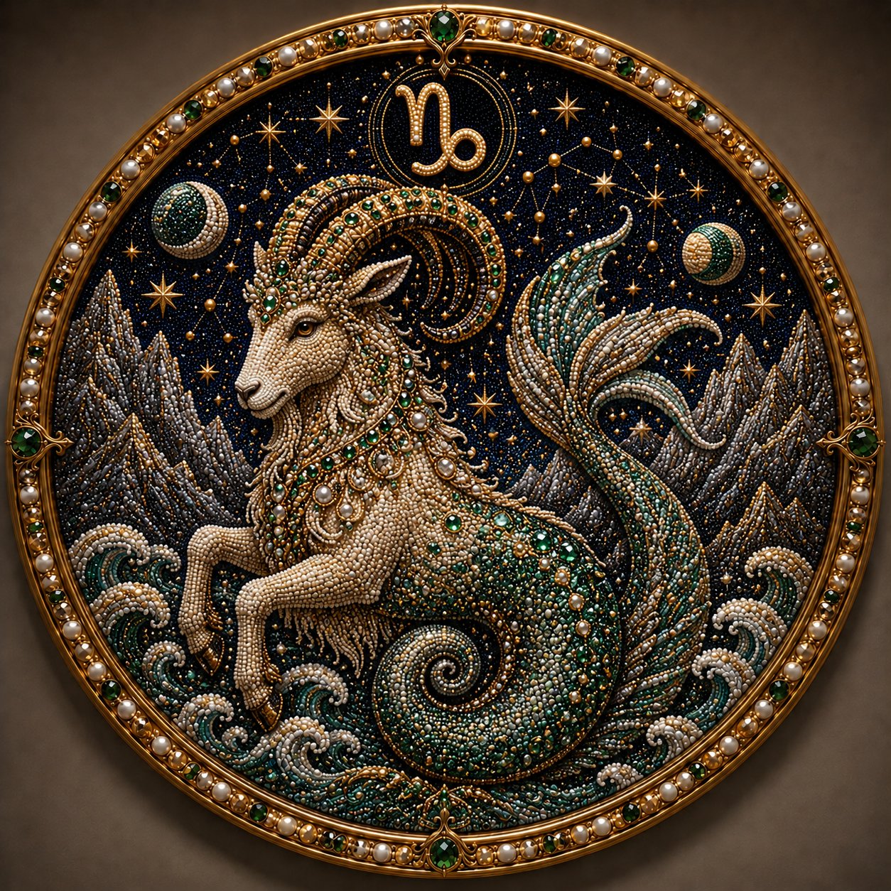 🔥LAST DAY 50% OFF - ♈12 Zodiac Signs Pearl Art Kit — The Perfect Personalized Gift for Astrology Lovers🌙