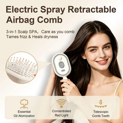🔥Last Day 50% OFF🔥-Electric Spray Air Cushion Massage Comb