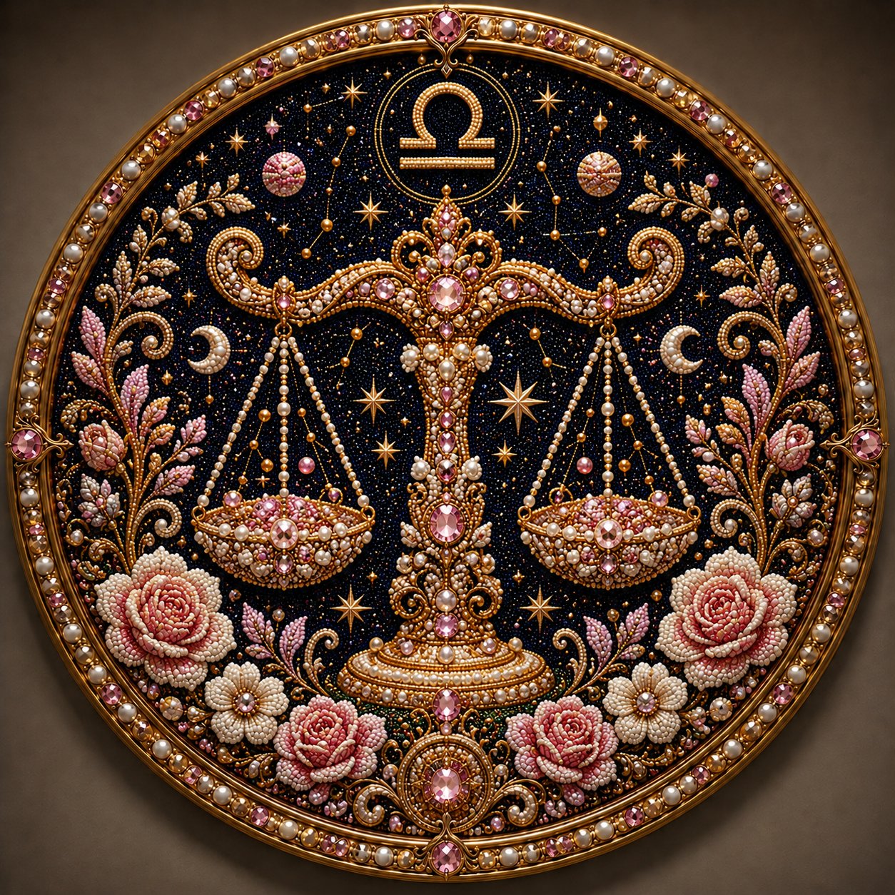 🔥LAST DAY 50% OFF - ♈12 Zodiac Signs Pearl Art Kit — The Perfect Personalized Gift for Astrology Lovers🌙