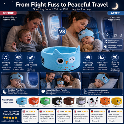 Kids' Bluetooth Headband Headphones
