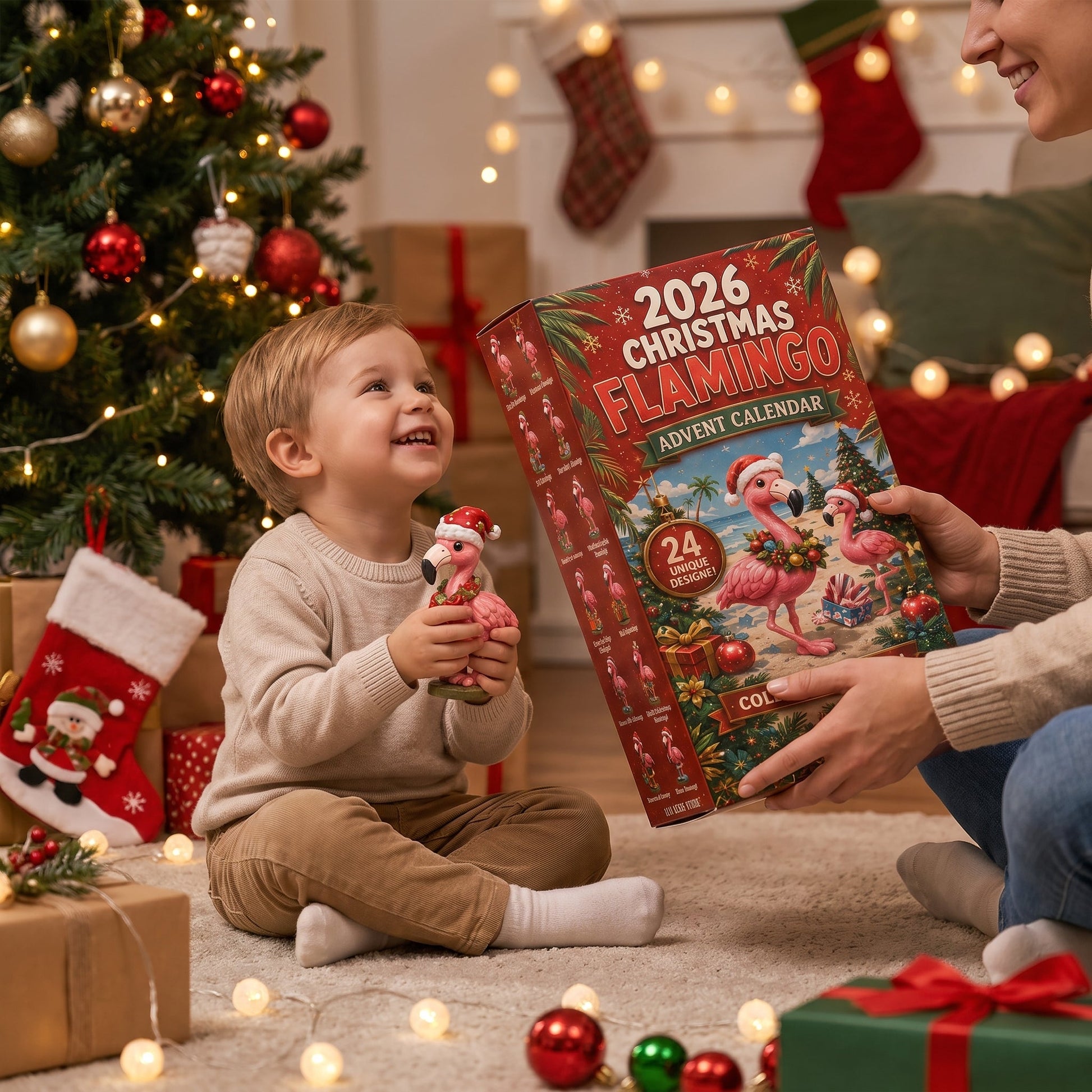 🦩 2026 Christmas Flamingo Advent Calendar– Every Day Brings New Surprises 🎄✨
