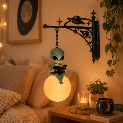 Alien Moon Reading Lamp