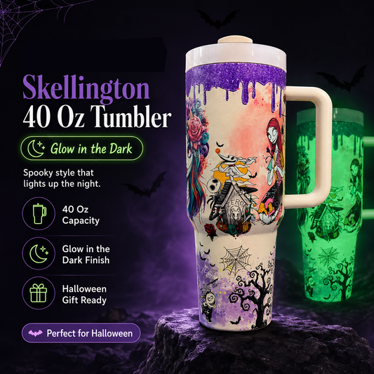 ⏳Time Limited 50% Off⏰-🎃💀Halloween Skeleton Tumbler