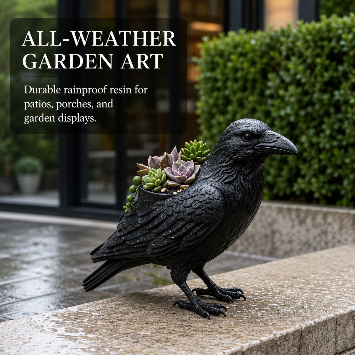 🎁Last Day 50% OFF - Crow Succulent Pot