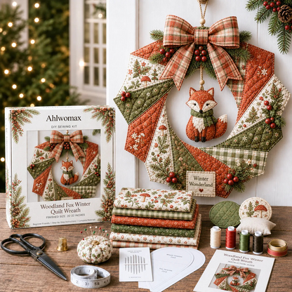 🔥LAST DAY 50% OFF - 🎄Christmas Fabric Wreath DIY Kit – A Keepsake You’ll Hang with Pride Year After Year💫