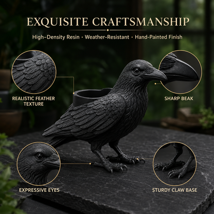 🎁Last Day 50% OFF - Crow Succulent Pot