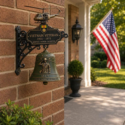 🔔 Last Day Promo: 50% OFF - Veteran Tribute Wall Bell