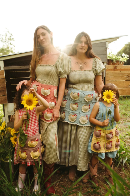 🥚Crochet Chicken Egg Gathering Apron