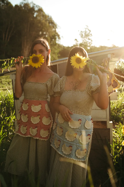 🥚Crochet Chicken Egg Gathering Apron